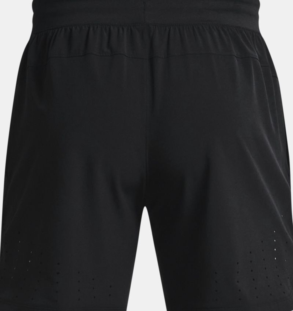 Теннисные шорты Under Armour Speedpocket Vent Shorts - black/reflective