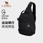 CAMEL 6L Cycling Bag Crossbody Bag Sling Bag Outdoor Bag Fabric Camel/Black Unisex