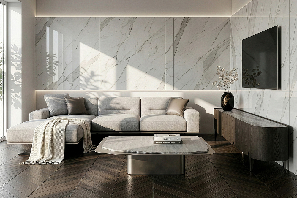 Стол журнальный Garda Decor Garda Decor Травертин (Travertine) 120*120*29 см