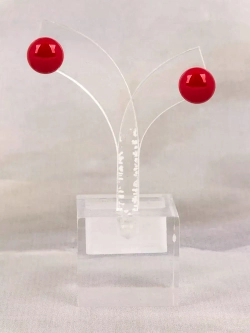 Серьги бижутерия из муранского стекла