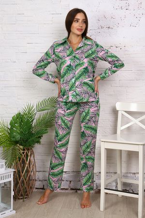 Женская пижама с брюками 11620