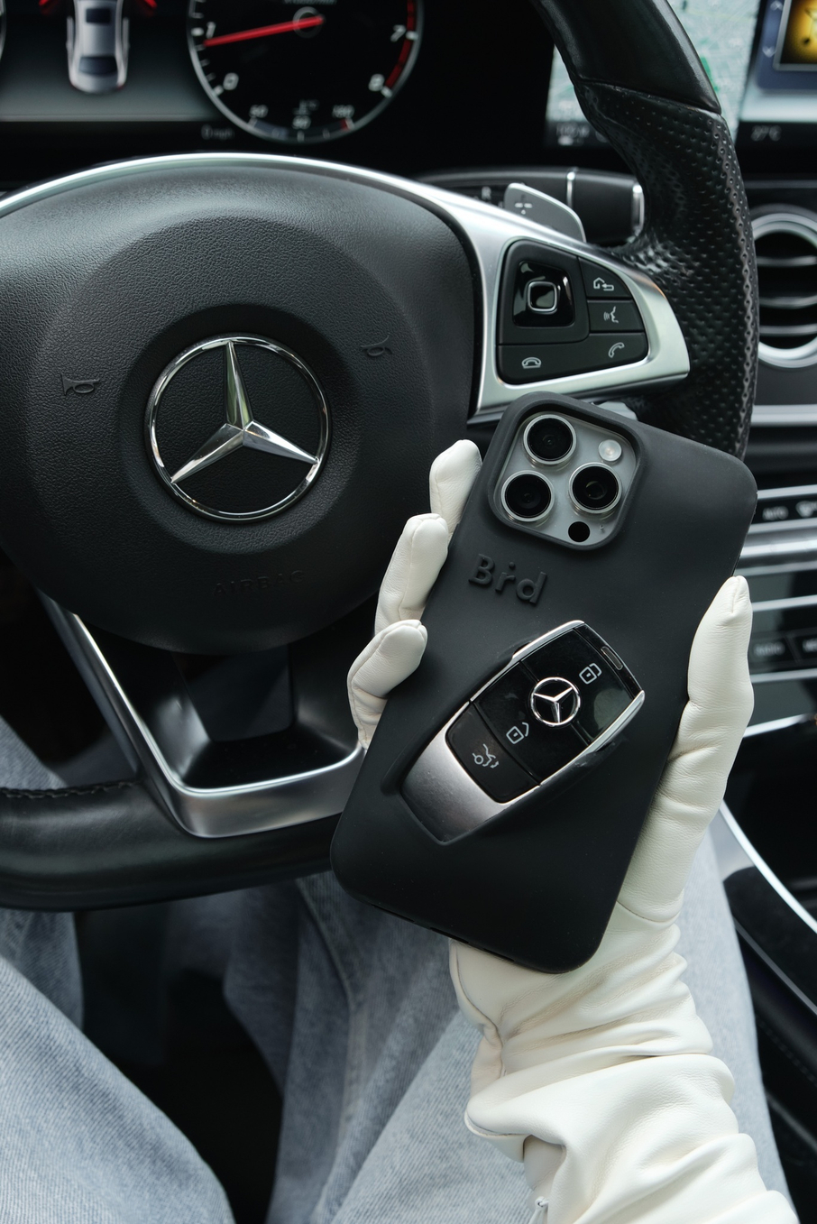 Чехол на Iphone MERCEDES Black