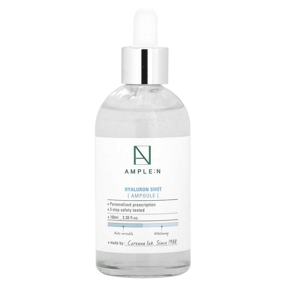 AMPLE:N, Hyaluron Shot, ампула, 100 мл (3,38 жидк. унц.)