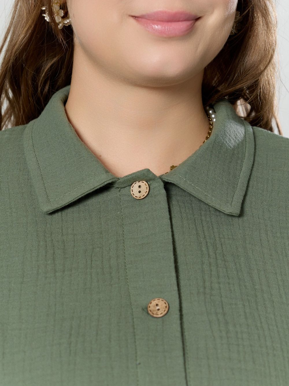 Рубашка Вуаль-6 Виотекс ХАКИ