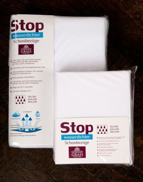 Наматрасник на резинке 160х200 German Grass Stop