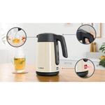 Чайник электрический BOSCH TWK7L467, бежевый