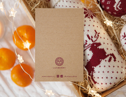 Набор подарочный Luxberry Box бордовый