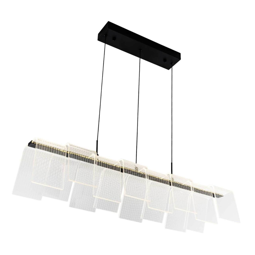 Подвесной светодиодный светильник LED4U L7709-970 BK