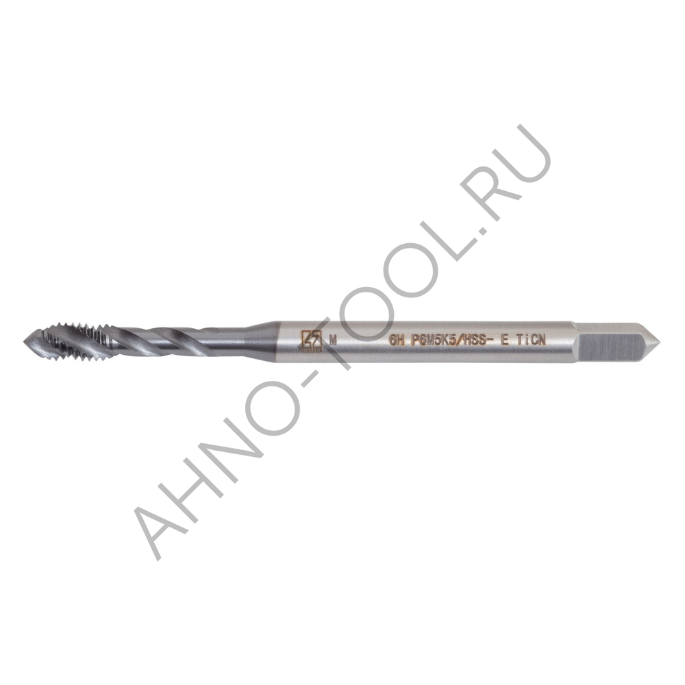 Метчик м/р  М3,0х0,5 Р6М5К5/HSS-E DIN371 TiCN, с винтовой канавкой, ТОЧИНТЕХ