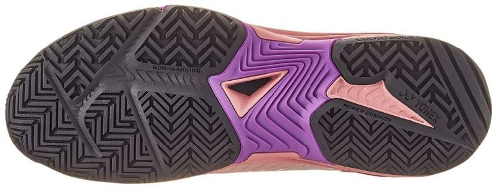 Женские Кроссовки теннисные Yonex Power Cushion Sonicage 3 Women - pink beige