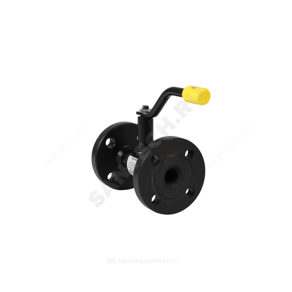 Кран шаровой сталь 09Г2С Ballomax КШТ 60.103 Ду 20 Ру40 фл L=150мм BROEN КШТ 60.103.020.А.40