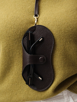 Футляр для очков / очечник DBR 15-82 темно-коричневый