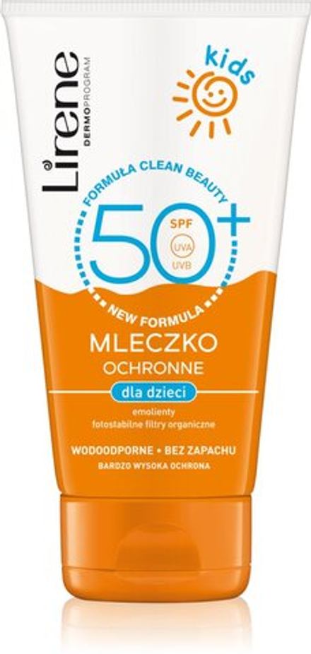 Lirene Sun Kids - защитное молочко для детей SPF 50+ /   150  ml  / GTIN 5900717315617
