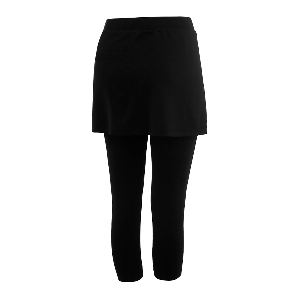 Женская теннисная юбка Limited Sports Club Fancy Scapri With 7/8 Tights Women - Black, White