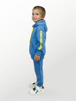 Брюки для детей, модель №2 (джоггеры), рост 98 см, голубые