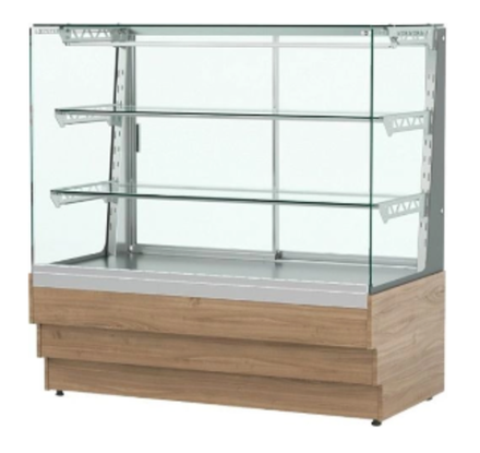 Витрина кондитерская холодильная REFETTORIO Crystal RKC21A-MV, 2 полки