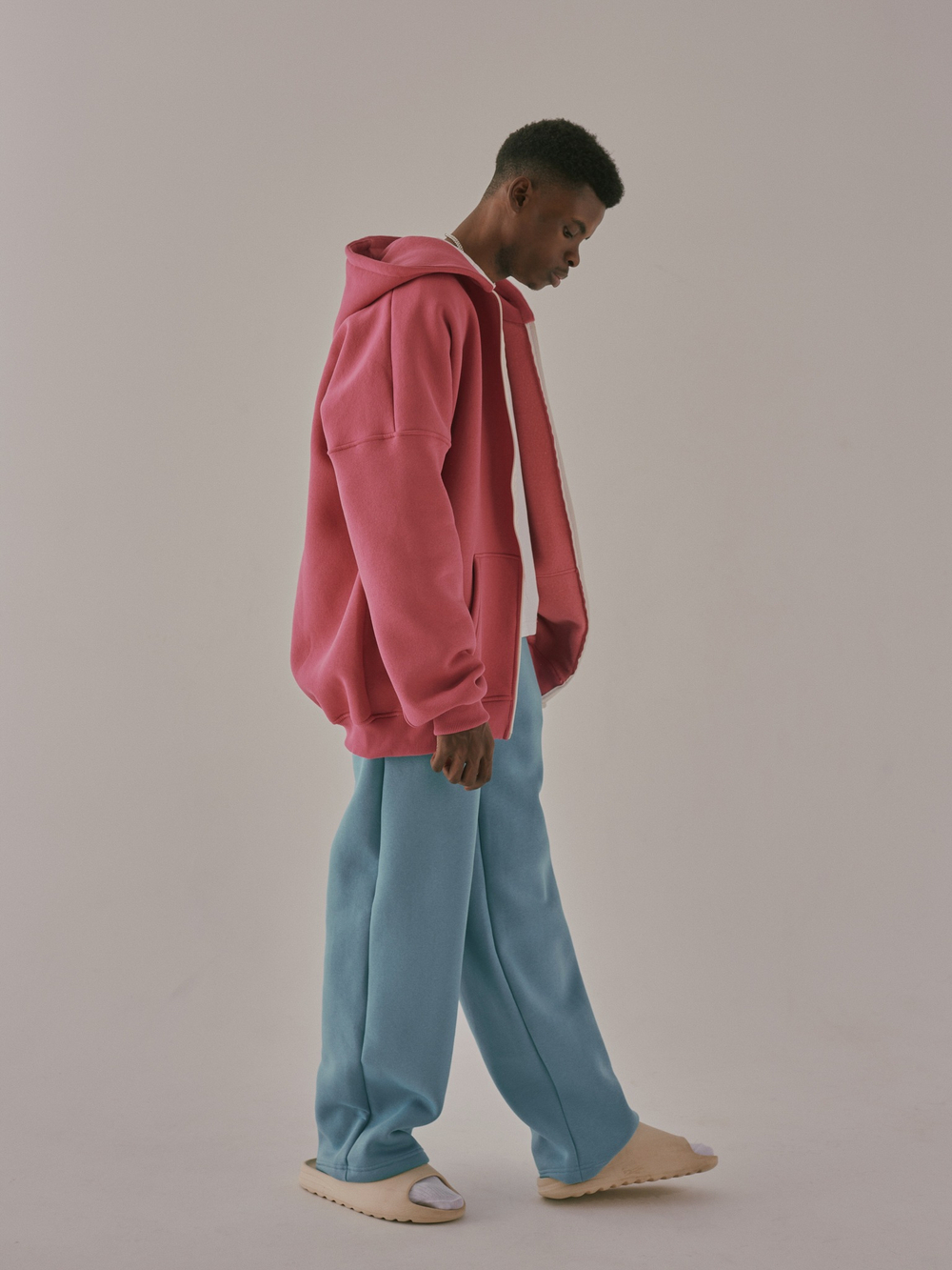 Wide Sweatpants Delphinium