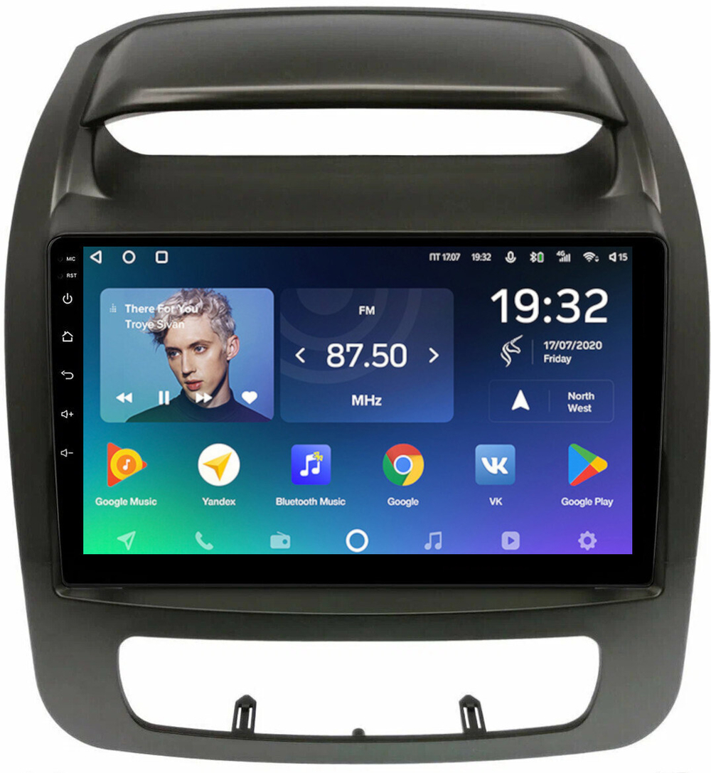 Магнитола для KIA Sorento 2 XM 2012-2020 (отдельный экран климата, без штатной КЗВ) - Teyes SPRO+ монитор 9" IPS на Android 10, ТОП процессор, 4Гб+32Гб, 4G SIM-слот