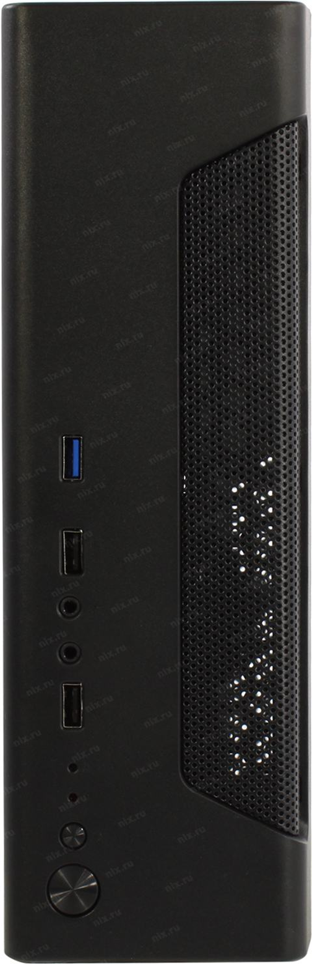 Корпус Desktop ExeGate FL-102 Black Mini-ITX 300W (24+4пин)