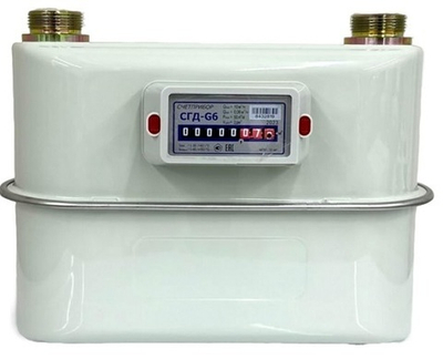 Счетчик газа Счетприбор СГД-G 6 левый 1 1/4" (г.Орёл)