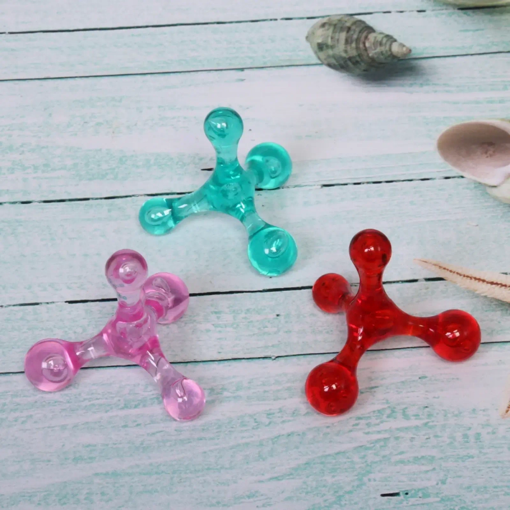 Массажёр для тела универсальный «Гармония» 4 шара 8.5*9.5 см, микс цветов