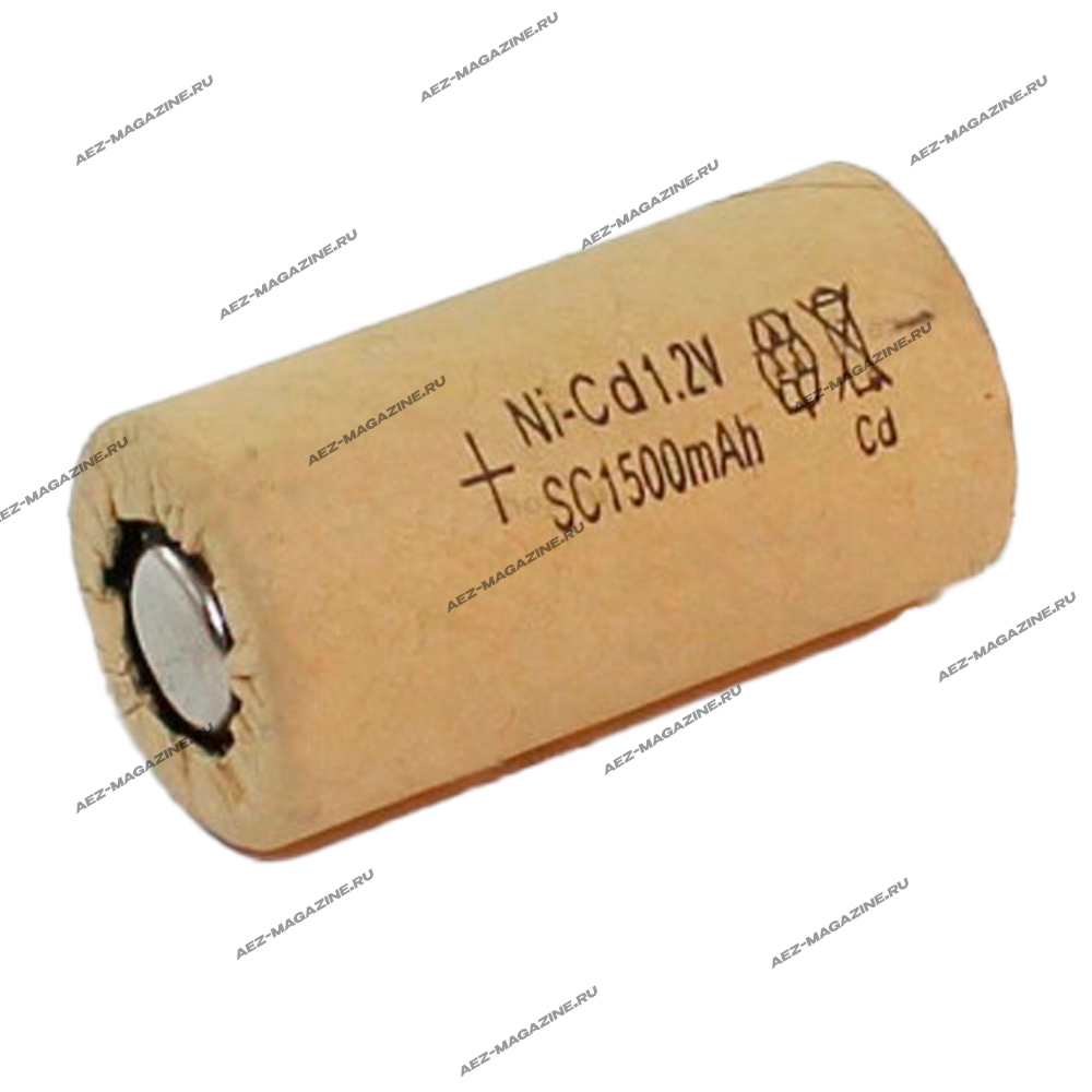 Элемент питания для ремонта АКБ: 1,2V, 1,5A, L=42мм