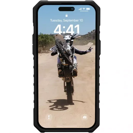 Чехол с поддержкой MAGSAFE Uag Pathfinder для iPhone 14 Pro Max 6.7", цвет черный (Black)