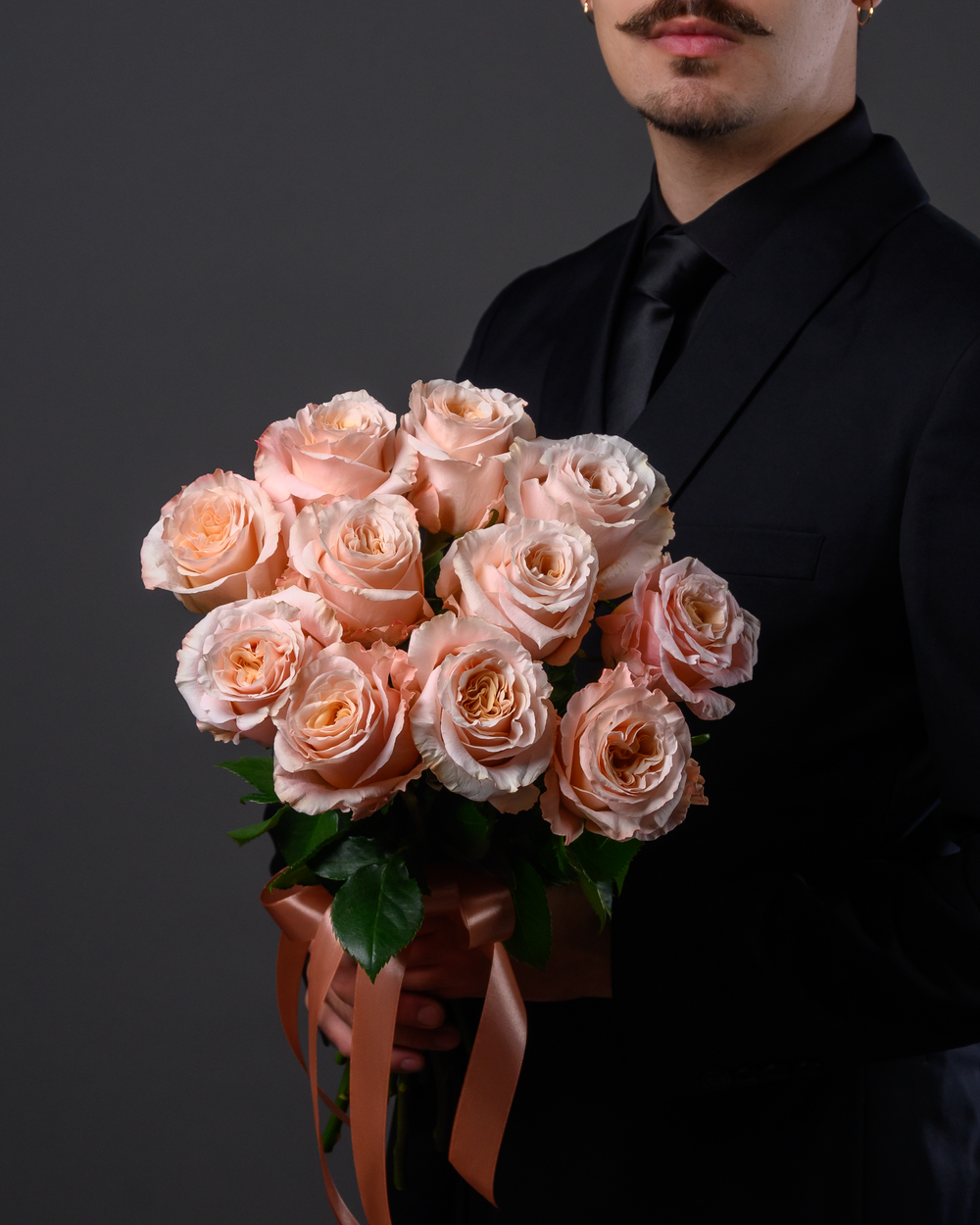 Монобукет теплый беж