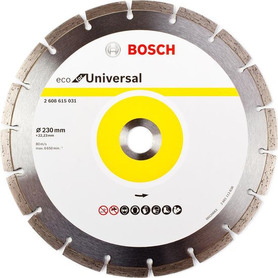 Диск алмазный "BOSCH" ECO Universal (230х22.2 мм) 2608615031