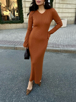 Платье FLEXY, кирпичный