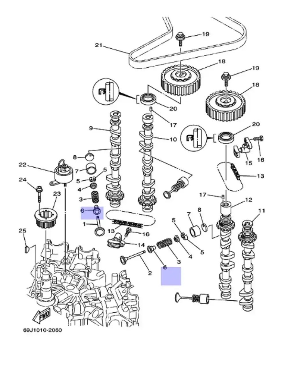 Маслосъемный колпачек
