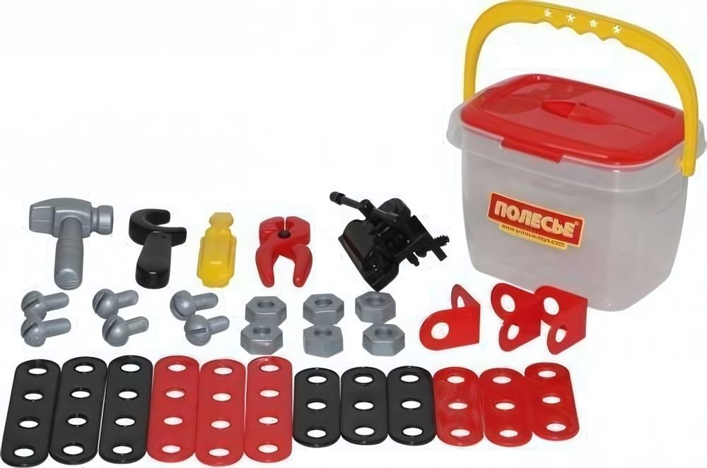 Набор "Механик" 32эл.в ведёрке (Полесье)