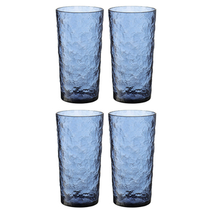 Набор стаканов из акрила arctic, 540 мл, синий, 4 шт.