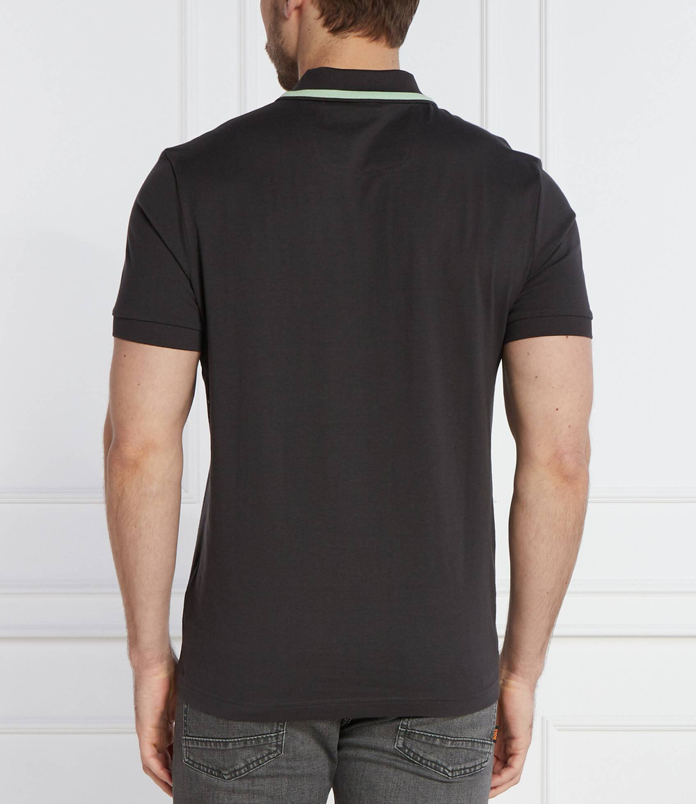 Поло Pio Badge BOSS GREEN - графитовый(50512931)