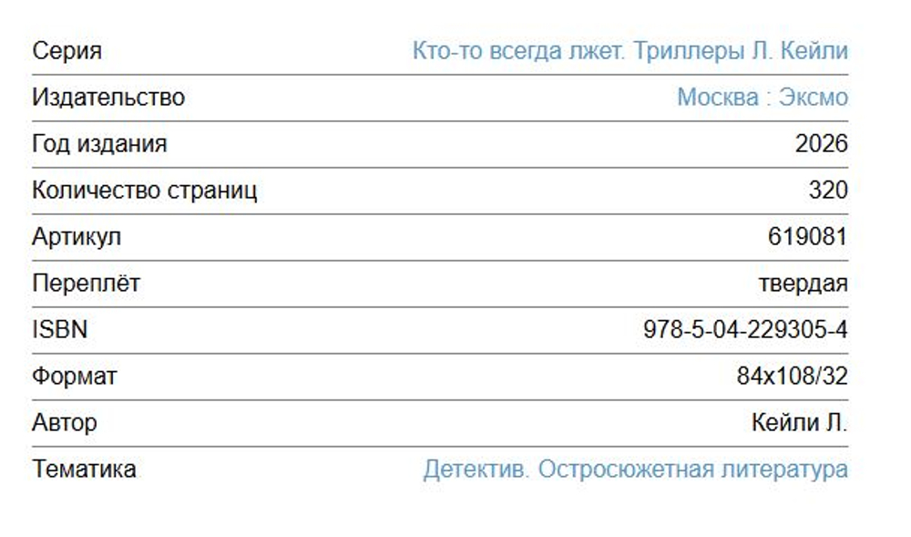 Список новинок 06 апреля 2026