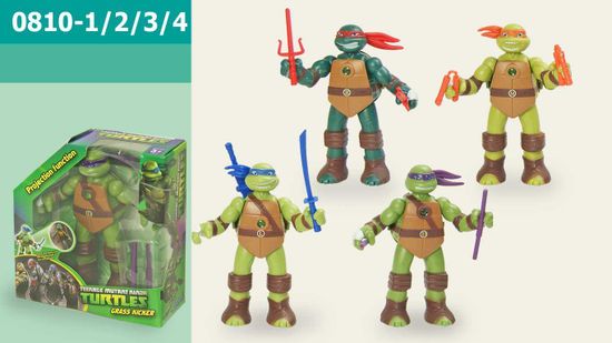 Черепашки ниндзя со световым проектором в ассортименте