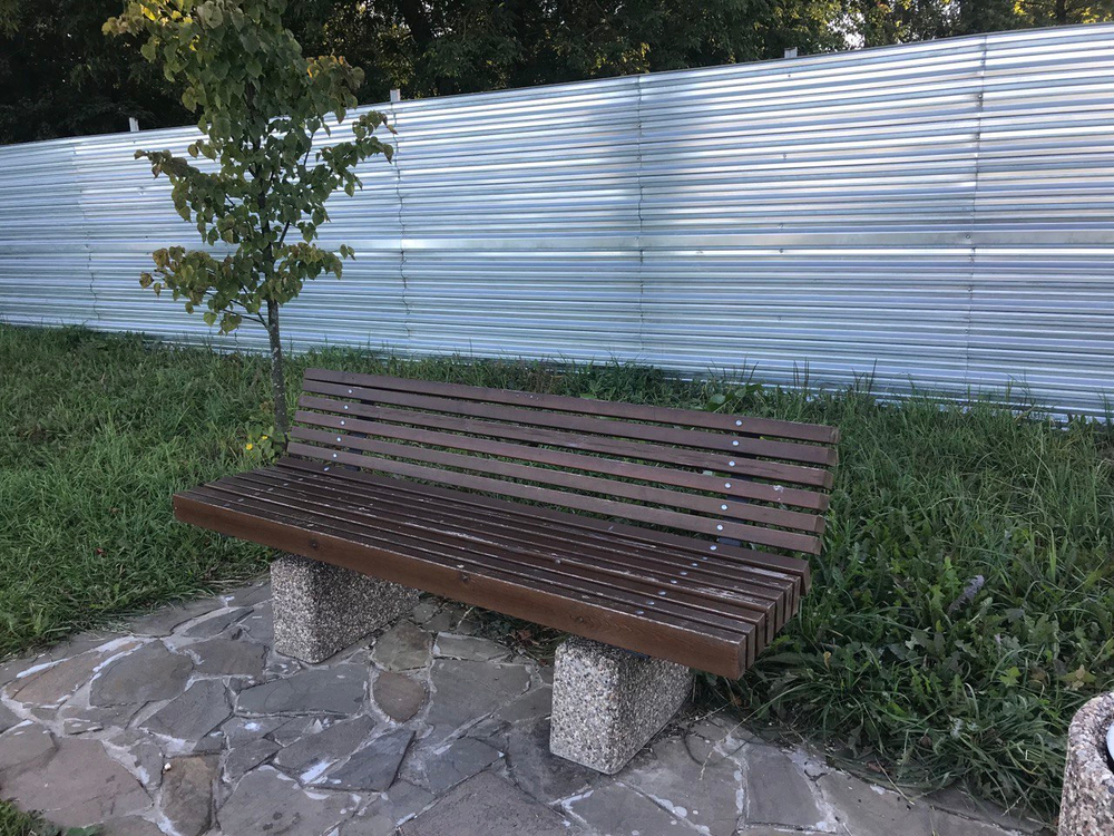 Скамейка бетонная «Серпухов»