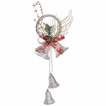 Украшение новогоднее «Сказочный звон» 12*30 см, Серебро