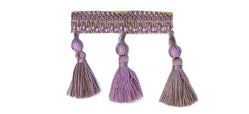 10007/43 Бахрома с кисточками и бубенчиками