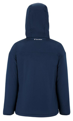 Женская теннисная куртка Tecnifibre Woman's Polar Winter Jacket 22 - небесный