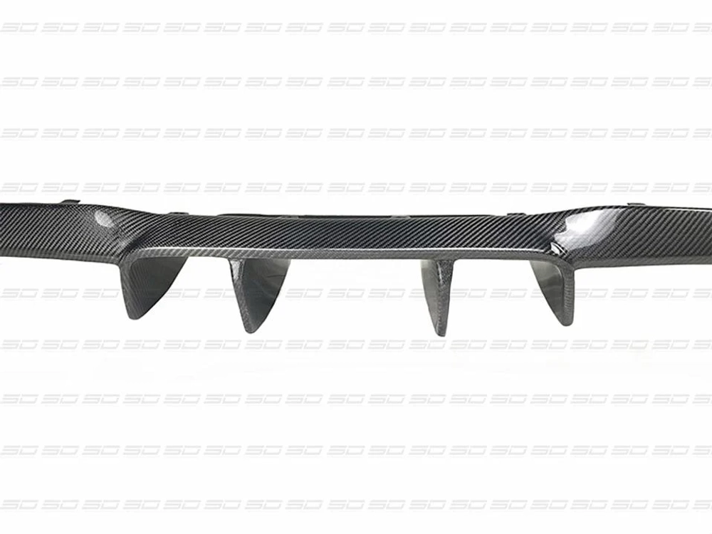 Карбоновый диффузор заднего бампера для BMW M2 F87 2023+ БМВ тюнинг