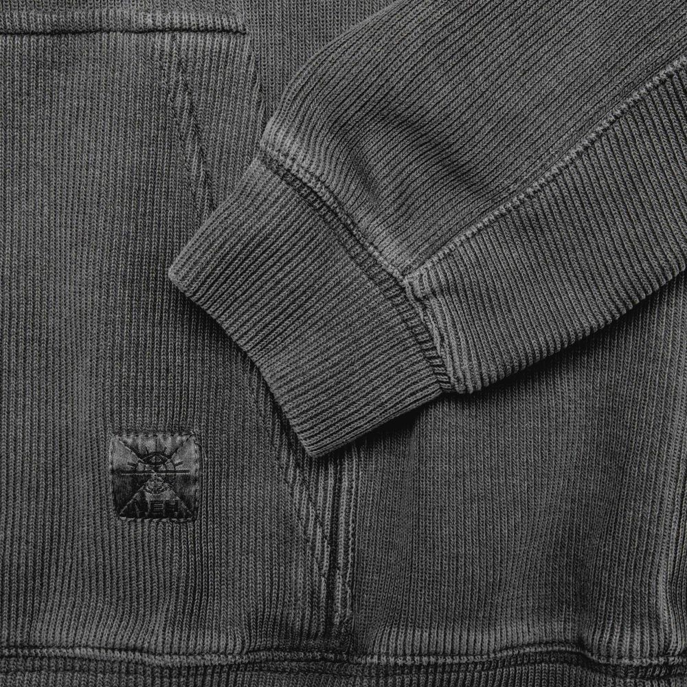 Толстовка Меч FW Hafl-Zip Dyed Grey