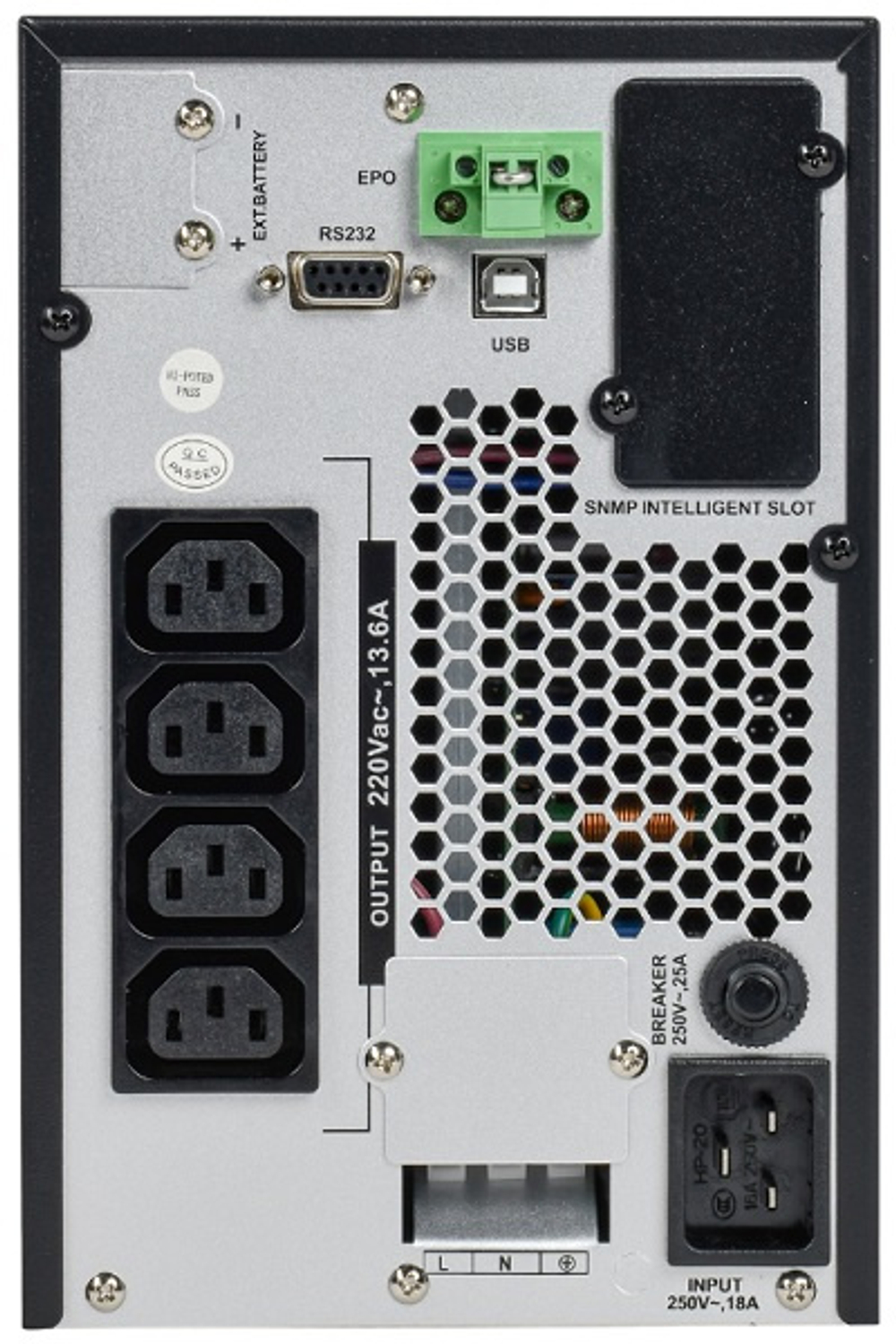 Источник бесперебойного питания ITK EOT-0002KVA-1-L