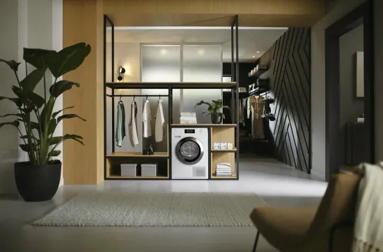 Сушильная машина Miele TCR790WP Chrome Edition, белый лотос