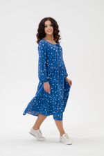 Платье Лавели (46-56) Serenada индиго (Акция)