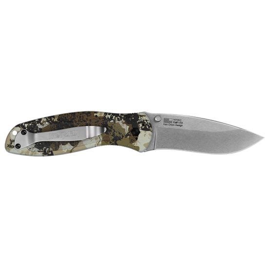 Нож KERSHAW 1670KC Blur с клинком из стали 14C28N, рукоять Алюминиевый сплав (6061 T-6) и Trac-Tec