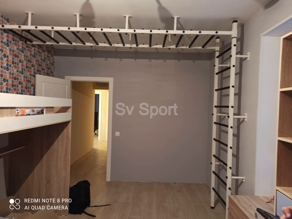 Монтаж спортивного комплекса Sv Sport П в пеноблочные, газоблочные стены