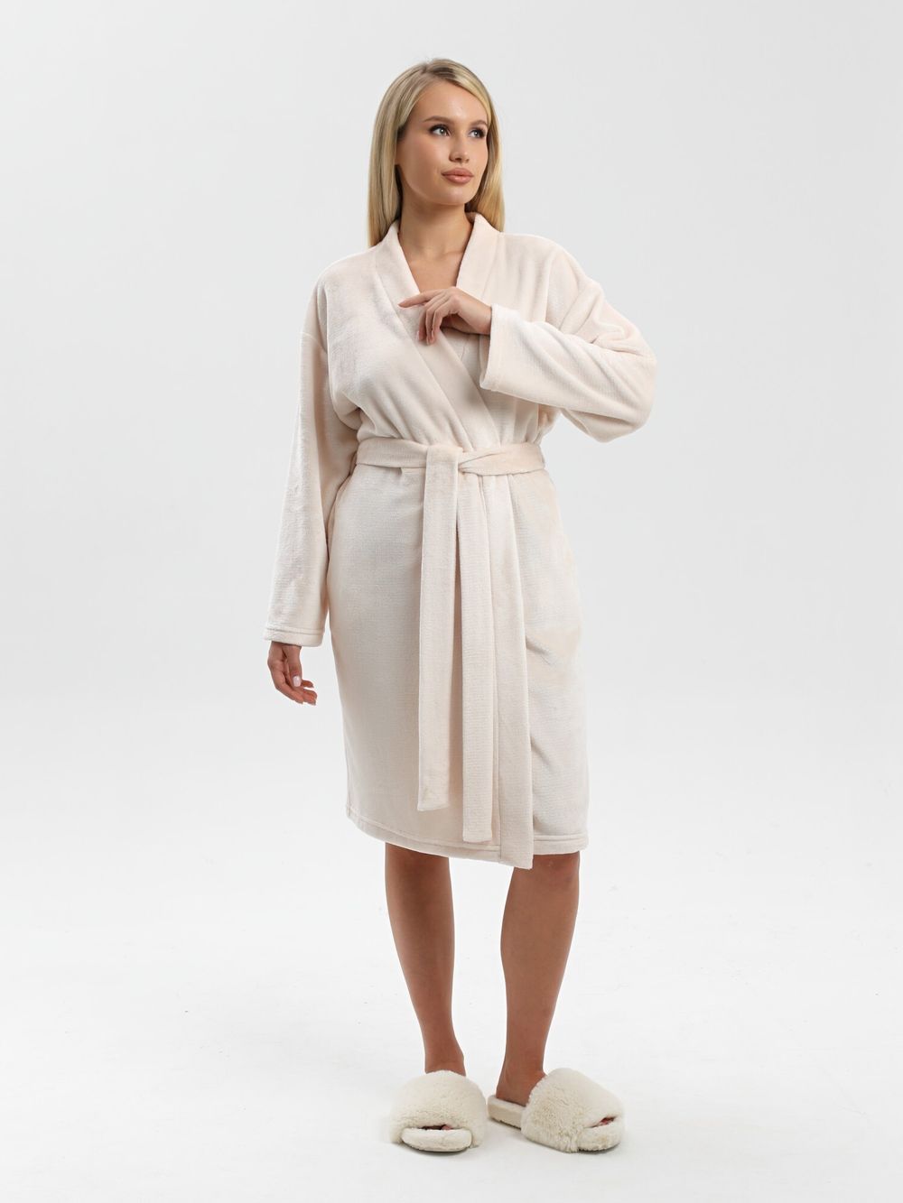 Халат Мисти-1 Виотекс МОЛОЧНЫЙ