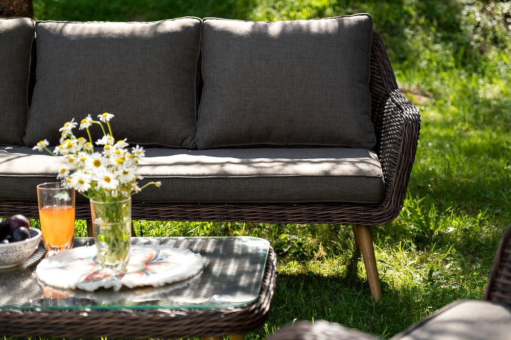 "Прованс" лаунж-зона плетеная из искусственного ротанга, цвет коричневый