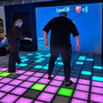 Интерактивный светодиодный пол с проектором «Арена Pixel Battle Plus» 187 шт